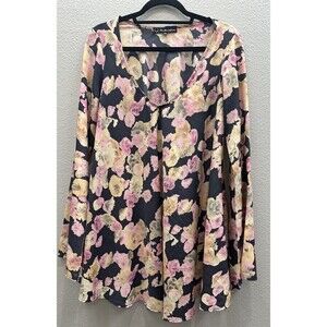 For Love and Lemons Women's Day Tripper Dress Bell Sleeve
